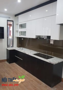 Tủ bếp gỗ công nghiệp TB10