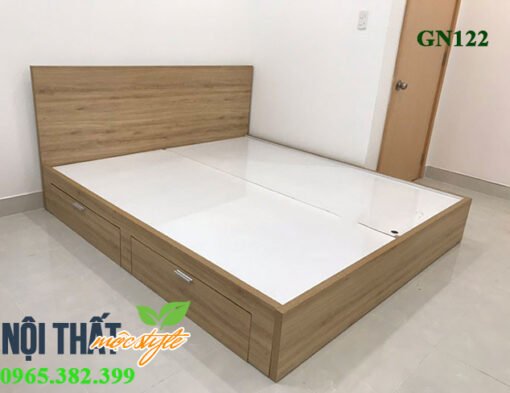 giường ngủ gỗ công nghiệp GN122