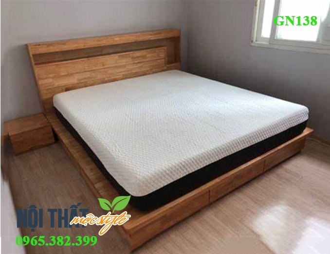 Giường ngủ GN138