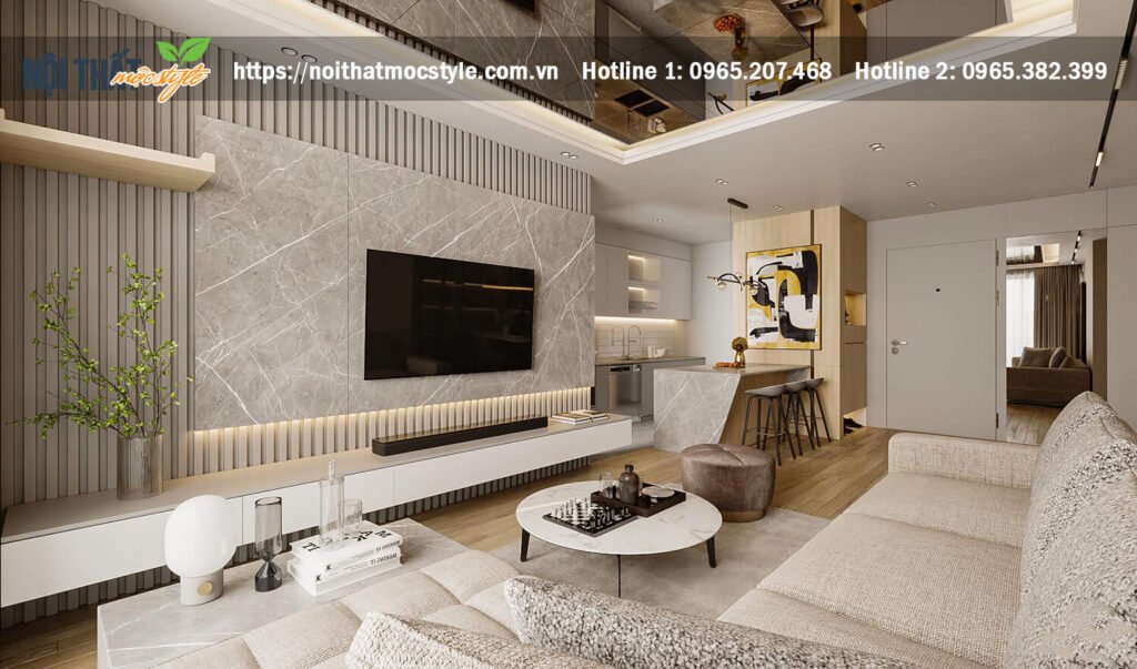 Không gian cực sang trọng và hiện đại của chung cư The Zei