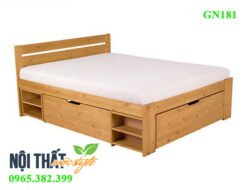 Giường ngủ 1m2 GN181- thông minh, đa năng