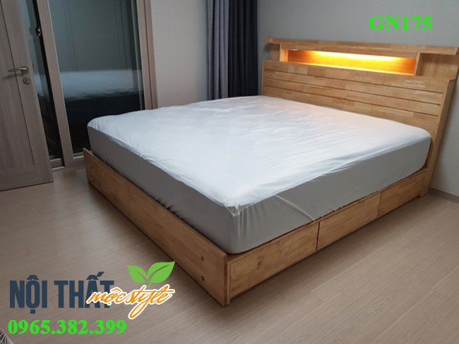 Giường ngủ GN175 sáng tạo