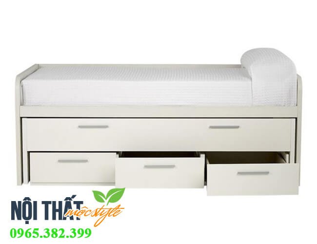 Giường ngủ tầng thấp GN188 thông minh, đa năng giúp tiết kiệm diện tích tối đa Giường ngủ tầng thấp GN188 thông minh, đa năng giúp tiết kiệm diện tích tối đa