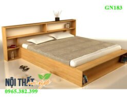 Giường ngủ đa năng GN183 - thông minh, hiện đại