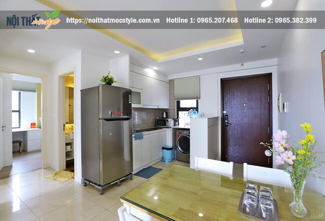 Toàn bộ không gian nội thất căn bếp nhỏ cực chill và hiện đại Toàn bộ không gian nội thất căn bếp nhỏ cực chill và hiện đại