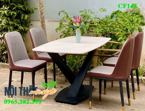 Hình ảnh thực tế của bộ bàn ăn CF145