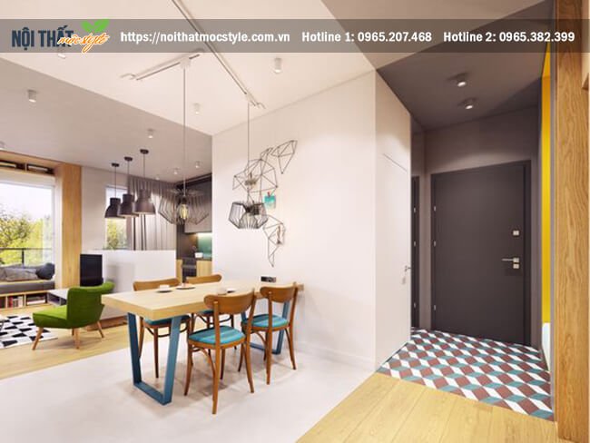 Không chỉ toàn bộ đồ nội thất, mà cả sàn nhà đều được decor cực kỳ phong cách Không chỉ toàn bộ đồ nội thất, mà cả sàn nhà đều được decor cực kỳ phong cách