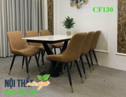 Bộ bàn ăn ghế loft hiện đại