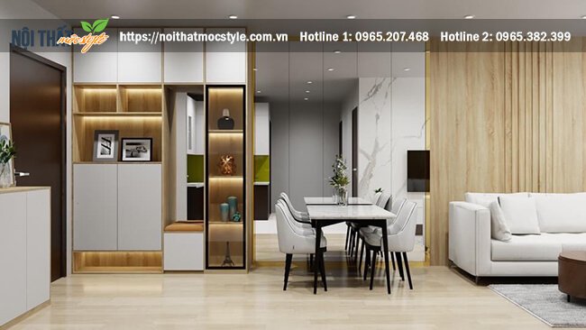 Nối bày trí liền thông với hiện đại