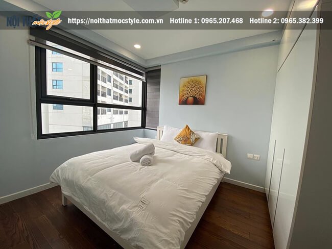 Nội thất cơ bản của phòng ngủ giúp mang đến không gian thông thoáng tối ưu
