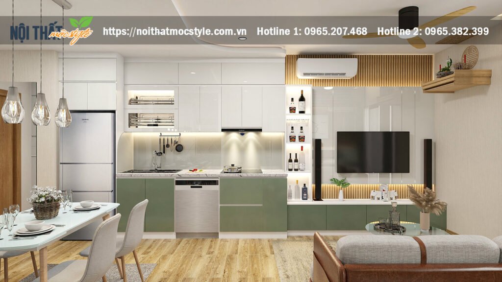 Tổng thế nội thất phòng si