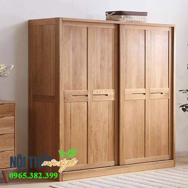 Mộc mạc, chắc chắn với mẫu tủ quần áo được làm bằng chất liệu gỗ sồi tự nhiên Mộc mạc, chắc chắn với mẫu tủ quần áo được làm bằng chất liệu gỗ sồi tự nhiên