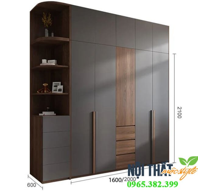 Kích thước ấn tượng của tủ gỗ công nghiệp TG47 Kích thước ấn tượng của tủ gỗ công nghiệp TG47