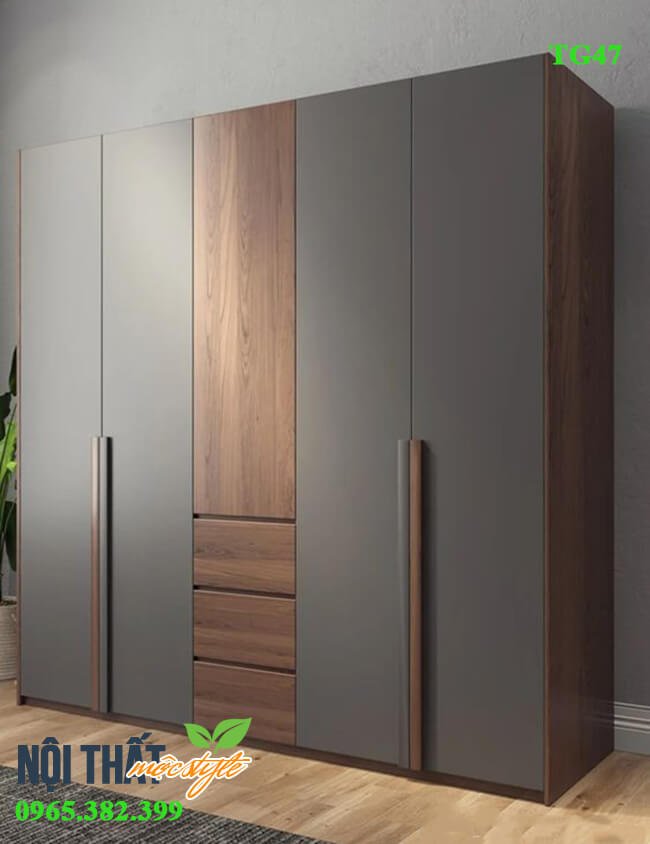 Chiếc tủ quần áo TG47 với kích thước và màu sắc đặc biệt ấn tượng Chiếc tủ quần áo TG47 với kích thước và màu sắc đặc biệt ấn tượng