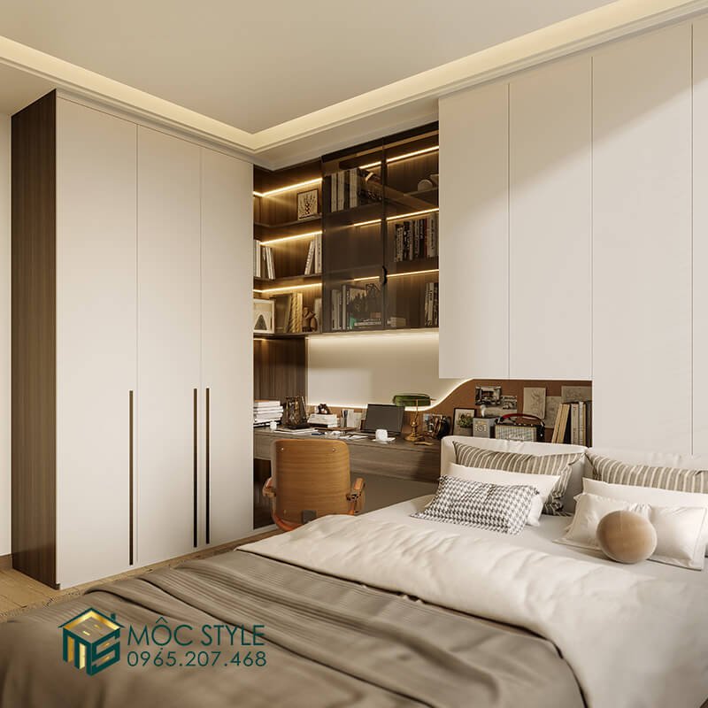 Nội thất được bài trí khéo léo, giúp không gian được nới rộng Nội thất được bài trí khéo léo, giúp không gian được nới rộng