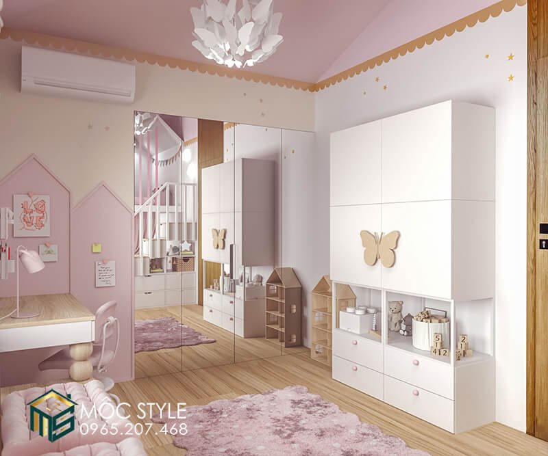 Tủ quần áo và tủ trang trí dễ thương cũng đầy công năng Tủ quần áo và tủ trang trí dễ thương cũng đầy công năng