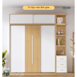 Tổng quan tủ quần áo cánh lùa TQ01