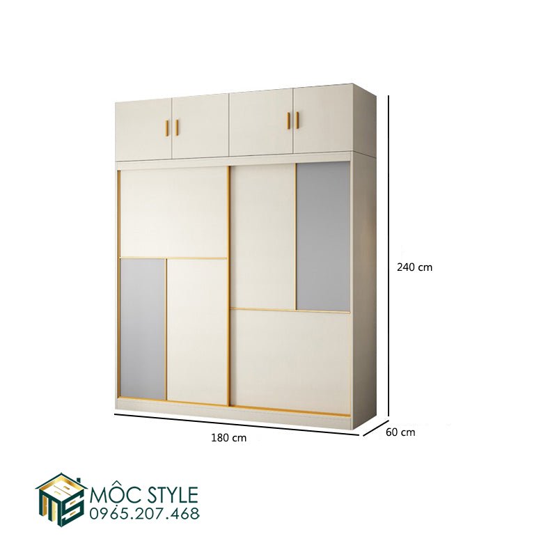 Kích thước tham khảo của bộ tủ quần áo hiện đại công năng Kích thước tham khảo của bộ tủ quần áo hiện đại công năng