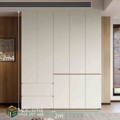 Mẫu tủ 2m lớn TG63 hiện đại để bạn chứa đồ thoải mái