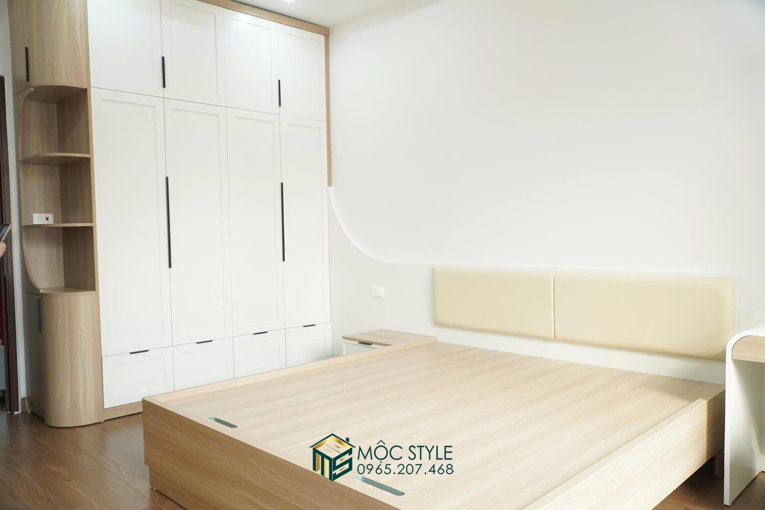 Thi công hoàn thiện phòng ngủ bố mẹ