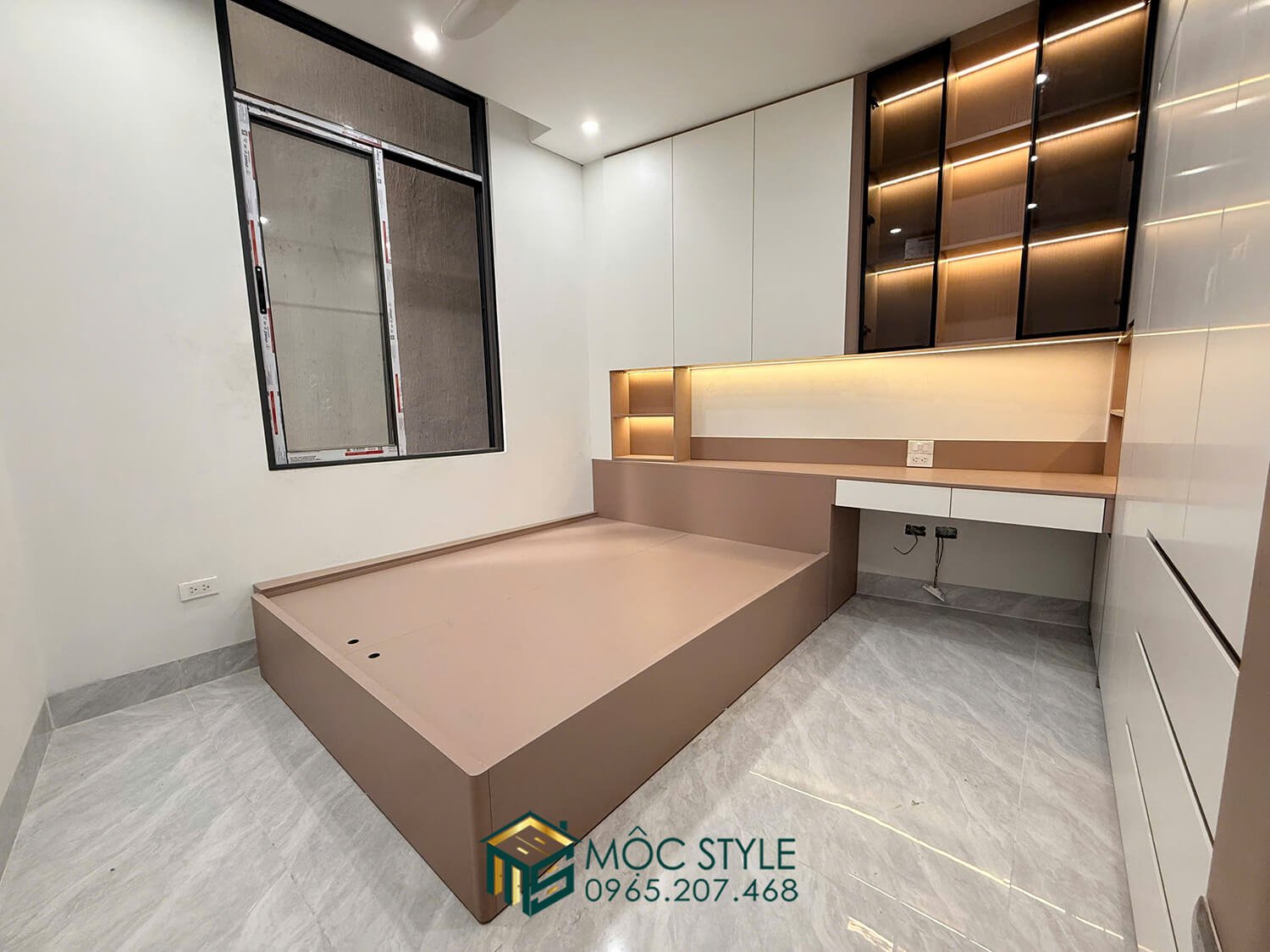 Tổng thể không gian nội thất tông màu hồng tím cực xinh Tổng thể không gian nội thất tông màu hồng tím cực xinh